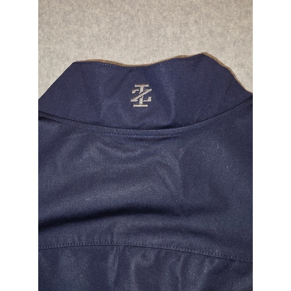 IZOD Golf Vest Mens Large Blue Sleeveless 1/4 Zip Pullover Athletic - Picture 3 of 10